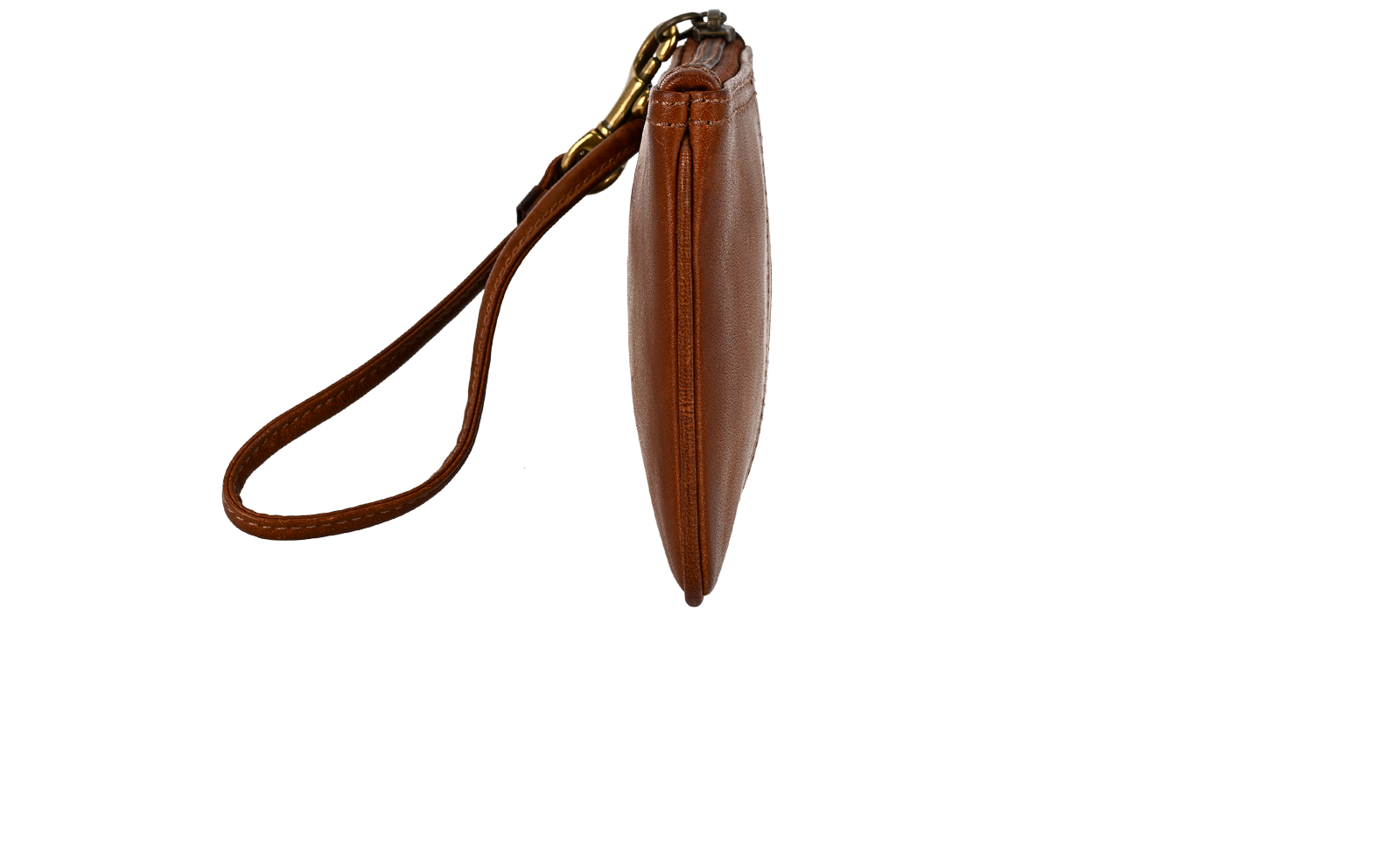 Coach Vintage Logo Wristlet, &pound;45, Accessories, Brown, Leather, Bottom view